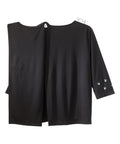 Women's Open Back Seasonal Print Top