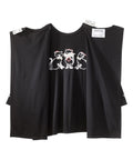 Women's Open Back Seasonal Print Top