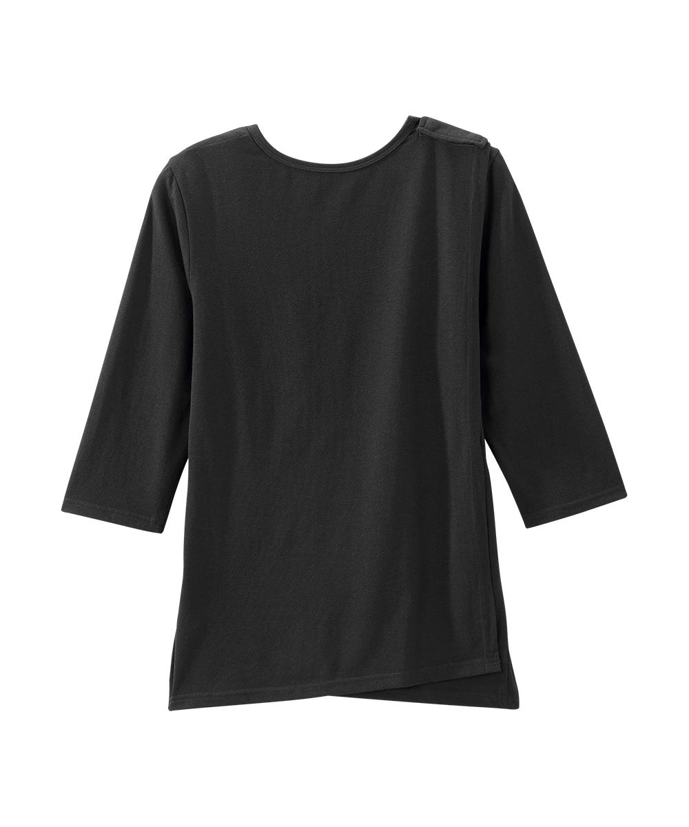 Women's Open Back Seasonal Print Top