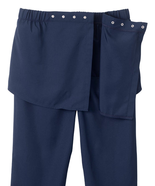 Women's Petite Open Back Gabardine Pant - Silverts 2