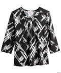 Women's Open Back Shirred Top - Silverts 28