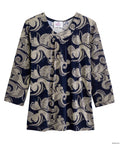 Women's Open Back Shirred Top - Silverts 45