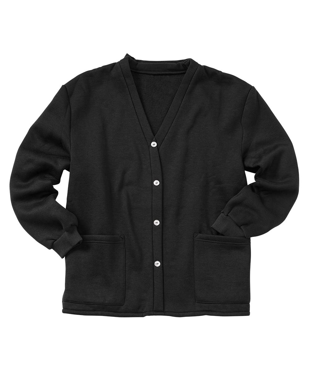 Women's Adaptive Open Back Fleece Cardigan