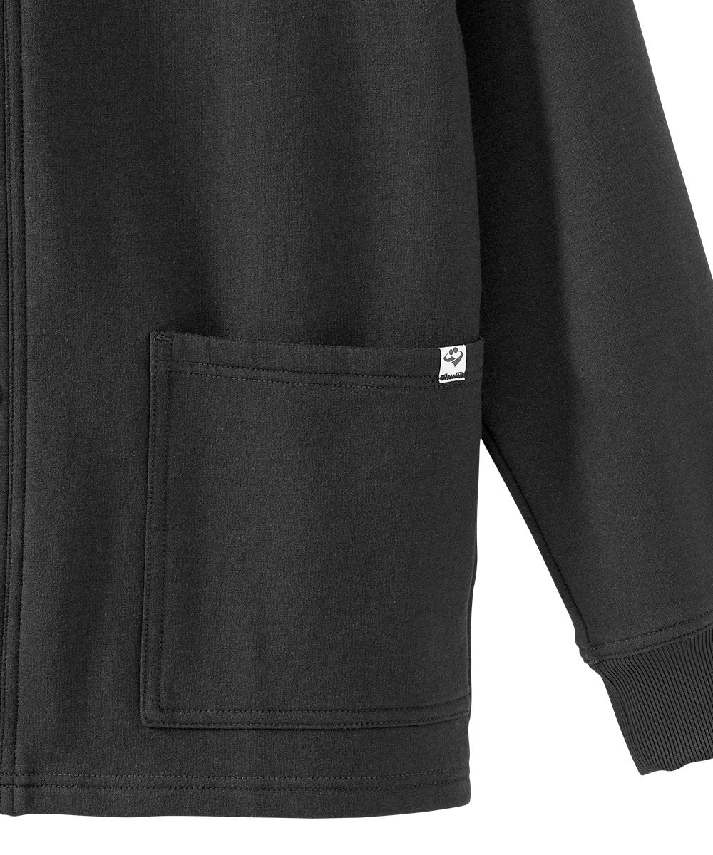 Women's Adaptive Open Back Fleece Cardigan