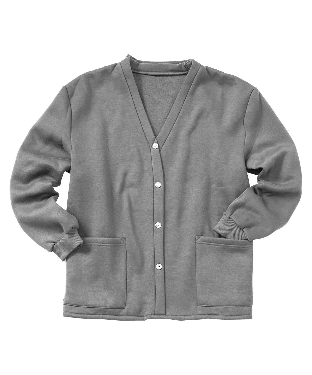 Women's Adaptive Open Back Fleece Cardigan
