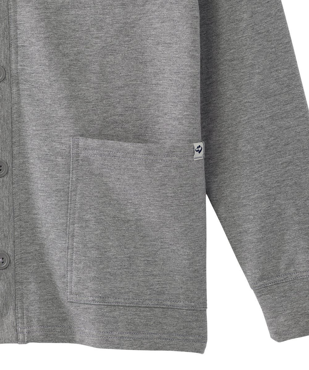 Women's Adaptive Open Back Fleece Cardigan