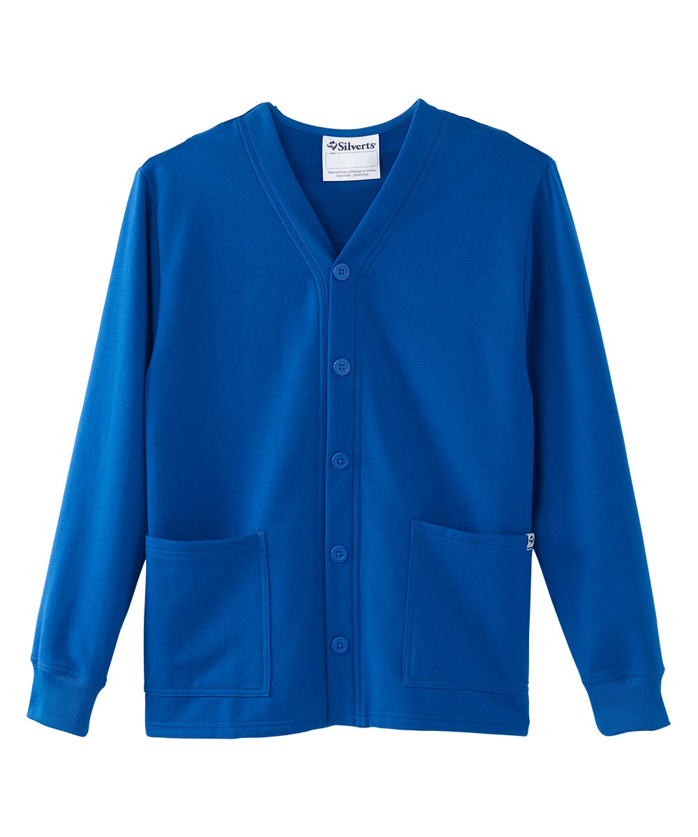 Women's Adaptive Open Back Fleece Cardigan