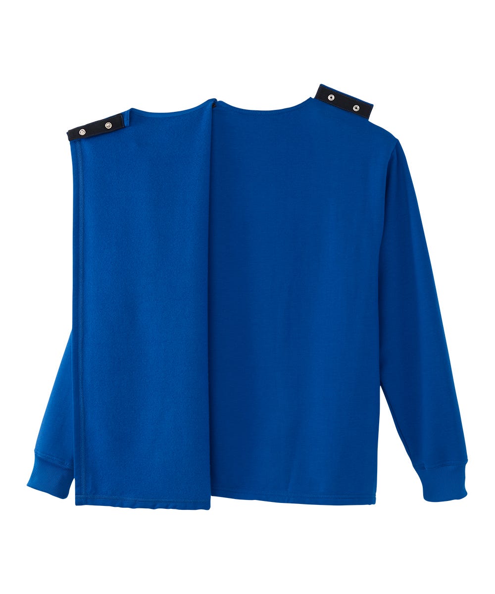 Women's Adaptive Open Back Fleece Cardigan
