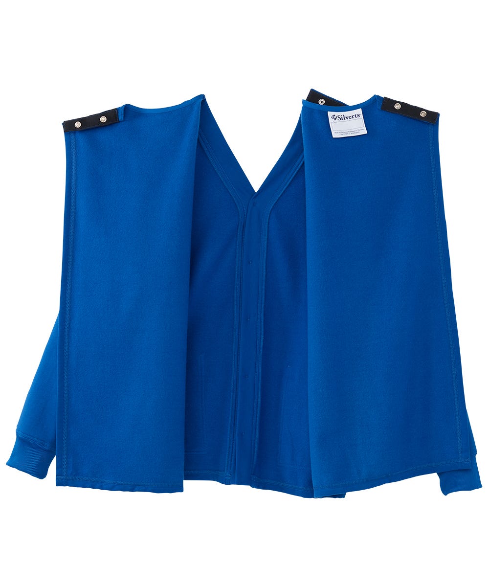 Women's Adaptive Open Back Fleece Cardigan