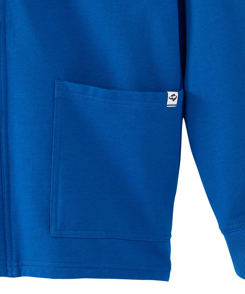 Women's Adaptive Open Back Fleece Cardigan