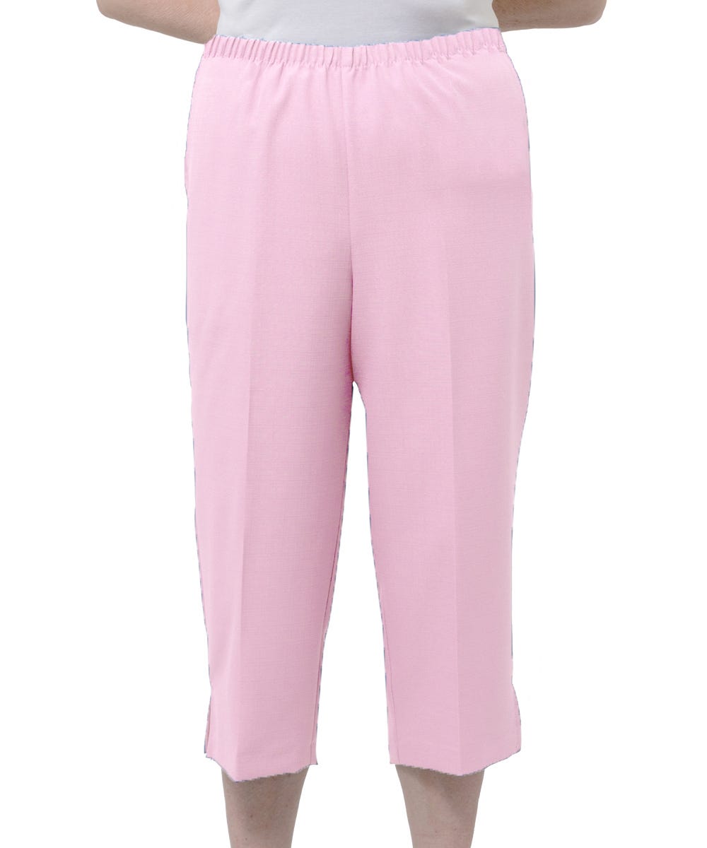 Women's Assisted Dressing Open Back Capris