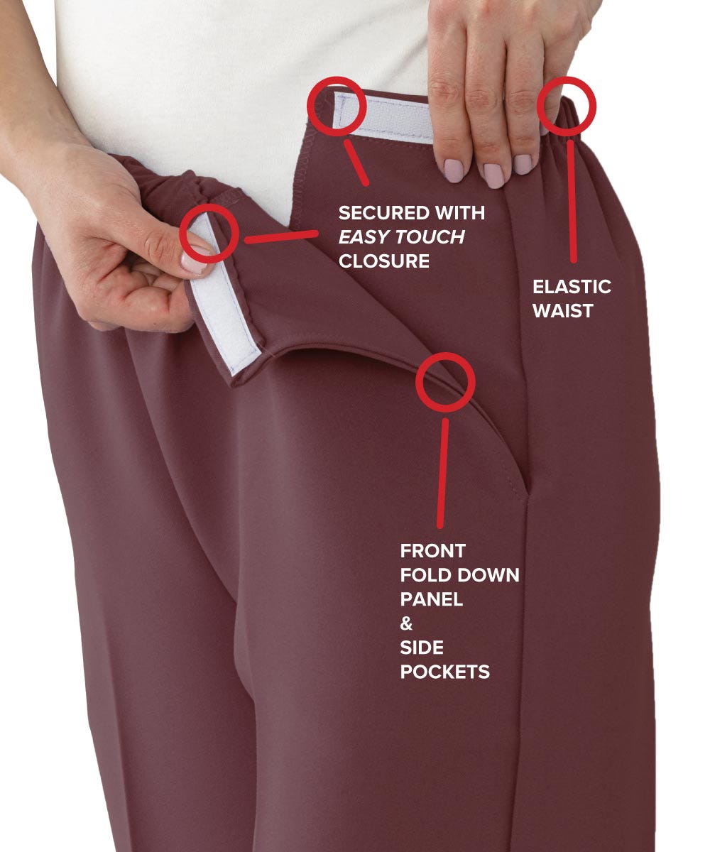 Women's Easy Touch Side Closure Pants