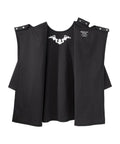 Women's Open Back 3/4 Length Sleeve Top with Embroidery