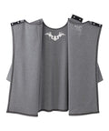 Women's Open Back 3/4 Length Sleeve Top with Embroidery