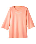 Women's Embroidered Adaptive 3/4 Sleeve Top - Clearance - Silverts 5