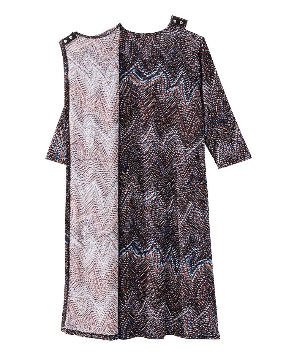Women's Open Back Twofer Dress - Clearance