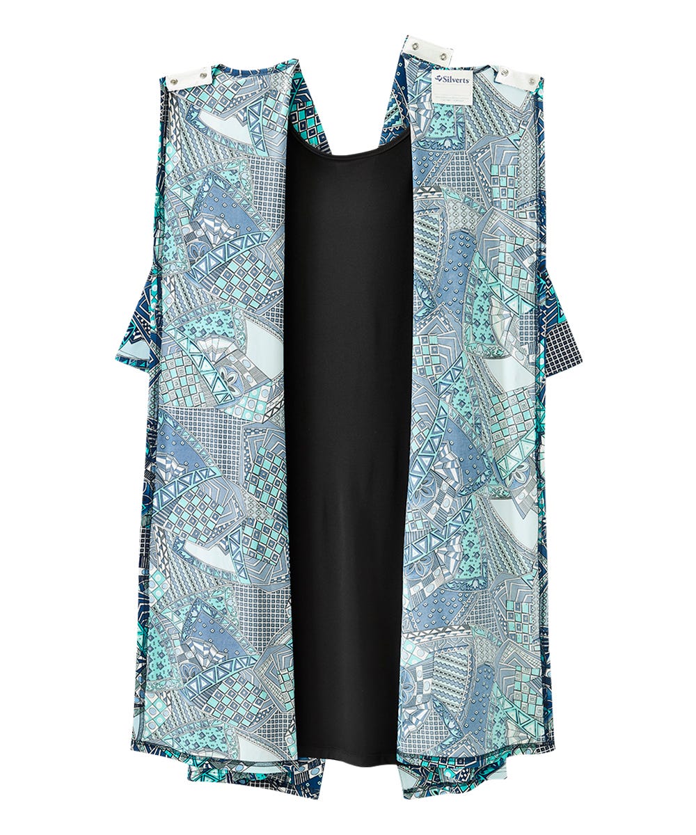 Women's Open Back Twofer Dress