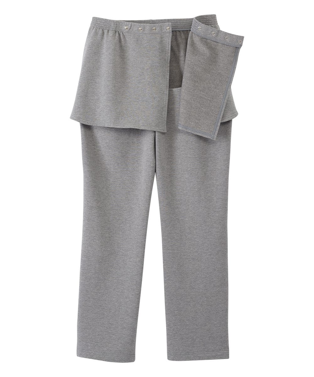 Women's Petite Open Back Fleece Pant