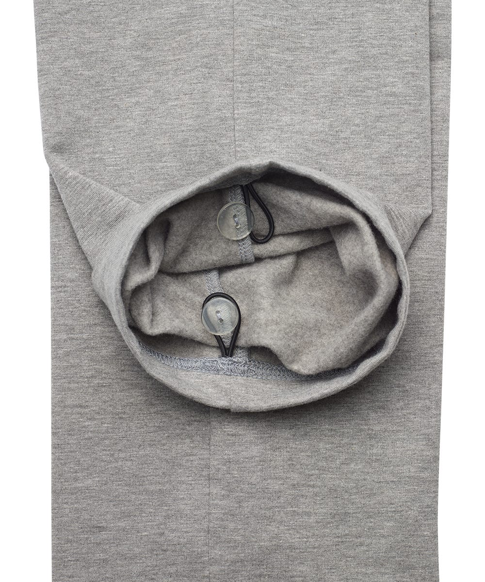 Women's Petite Open Back Fleece Pant