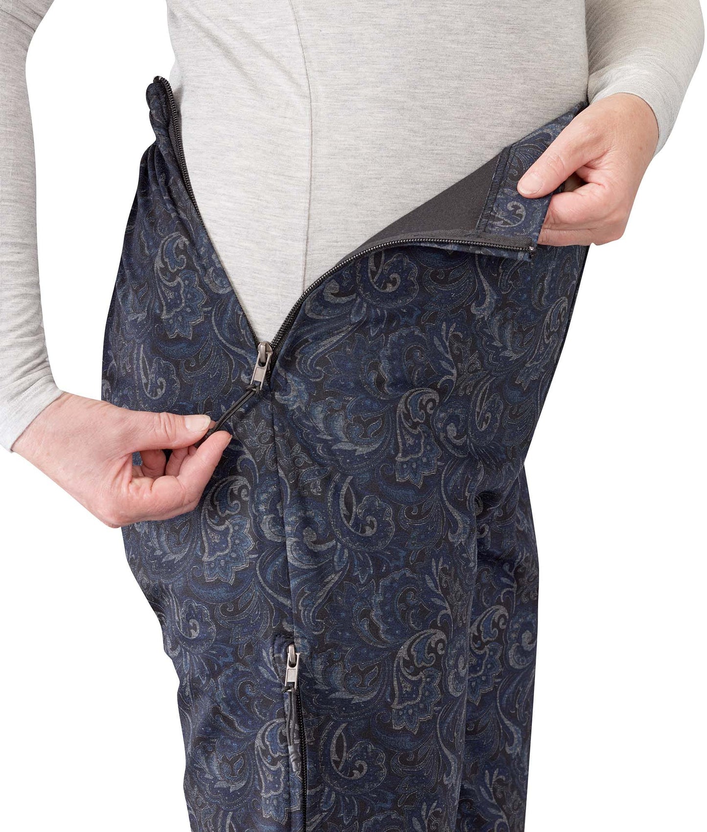 Women's Self Dressing Side Zip Pant