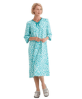 Women's No Peek Hospital & Home Care Gown - Silverts 7