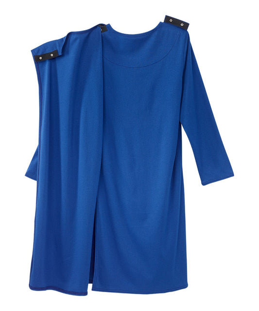 Women's No Peek Hospital & Home Care Long Sleeve Gown - Silverts 2