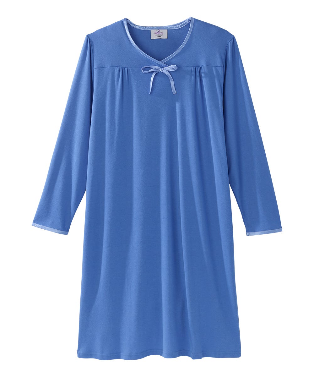 Women's Open Back Nightgown