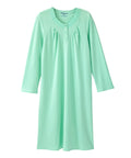 Women's No Peek Hospital & Home Care Gown with Lace Neckline - Clearance