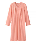 Women's No Peek Hospital & Home Care Gown with Lace Neckline - Clearance