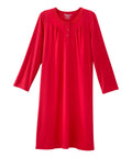 Women's No Peek Hospital & Home Care Gown with Lace Neckline - Clearance