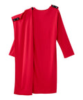 Women's No Peek Hospital & Home Care Gown with Lace Neckline - Clearance