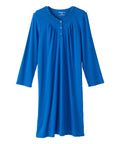 Women's No Peek Hospital & Home Care Gown with Lace Neckline - Silverts 3