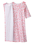 Open Back Knit Nightgown with Lace Trim - Silverts 7