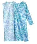 Women's No Peek Open Back Flannel Nightgown - Silverts 32