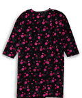 Women's No Peek Open Back Flannel Nightgown