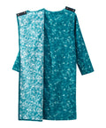 Women's No Peek Open Back Flannel Nightgown