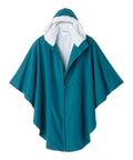 Unisex Luxurious Fur-Lined Winter Wheelchair Cape - Silverts 6