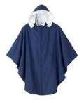 Unisex Luxurious Fur-Lined Winter Wheelchair Cape - Silverts 1