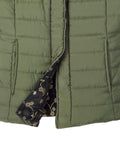 Women's Reversible Magnetic Snap Front Puffer Vest