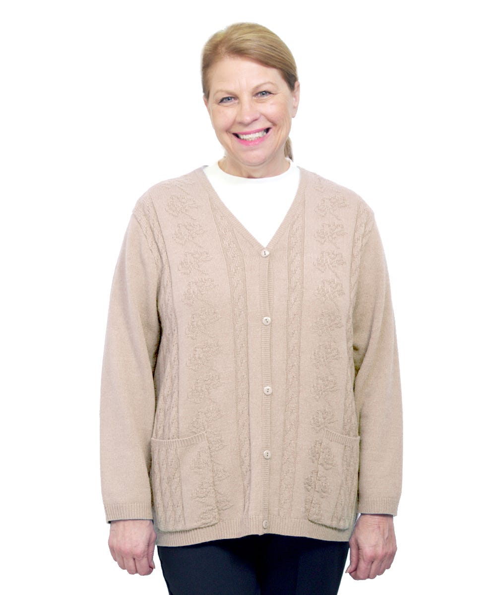 Women's Open Back Cardigan - Clearance