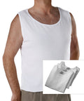 3 Pack - Men's Adaptive Sleeveless Undershirt - Clearance - Silverts 1