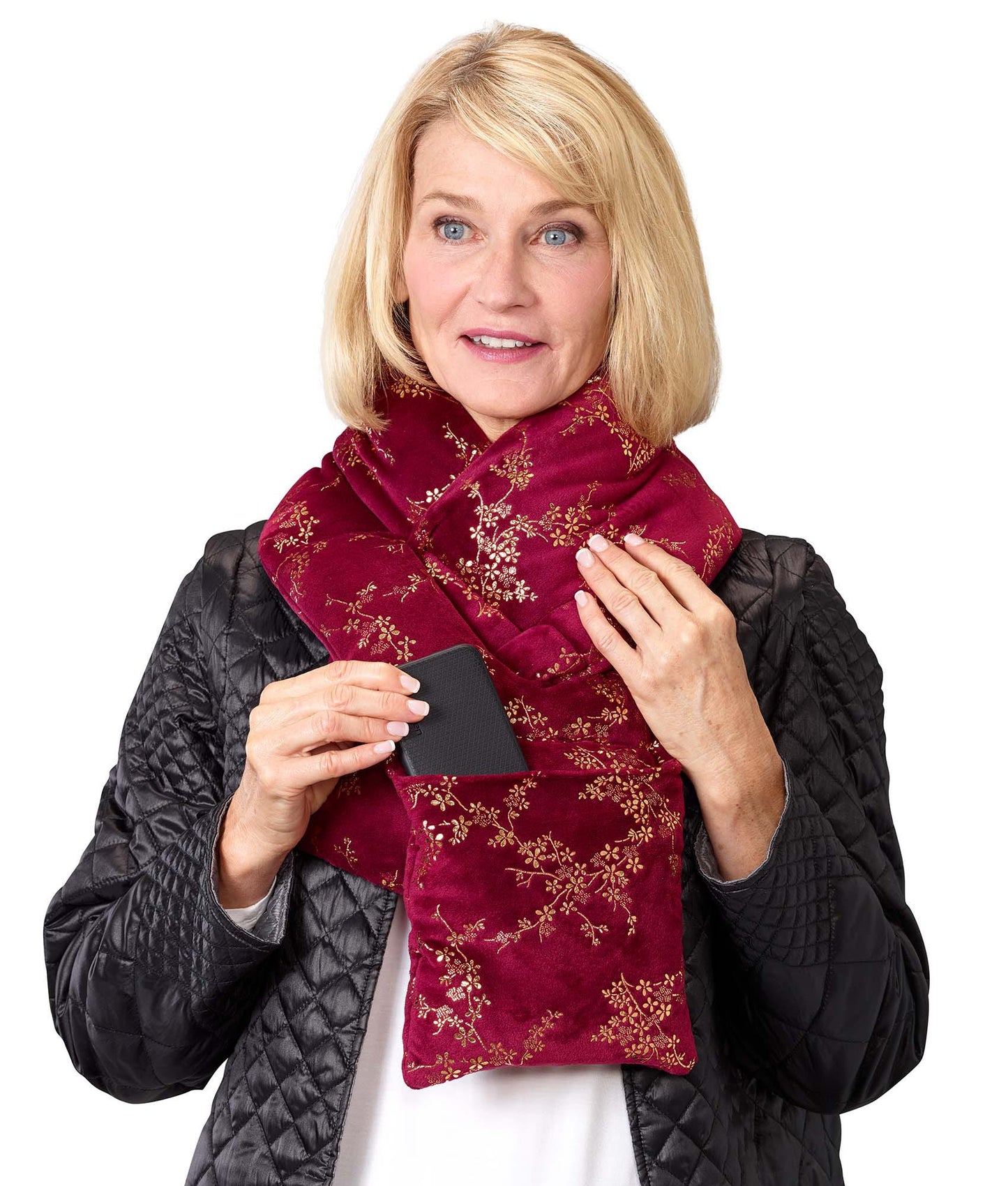 Women's Soft Plush Recovery Post-Surgical Scarf