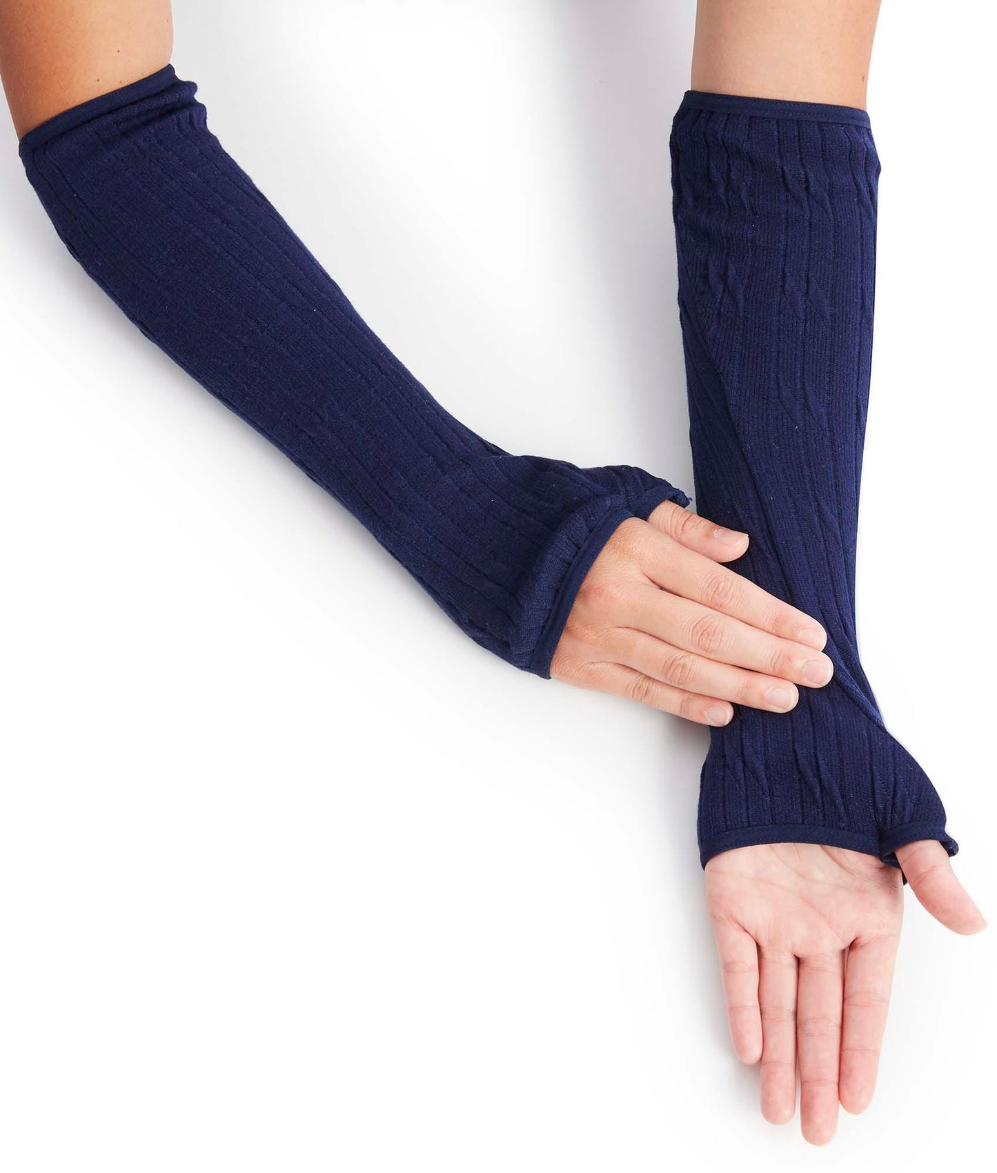 Women’s & Men’s Cable Knit Arm Warmers & Protectors
