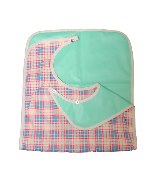 Womens / Mens Vinyl Protective Adult Bib - Silverts 2