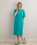 Women's Open Back Ponte Dress