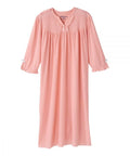 Women's Open Back Waffle Knit Nightgown