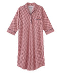 Women's Open Back Collared Nightgown - Silverts 21