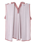 Women's Open Back Collared Nightgown