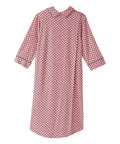 Women's Open Back Collared Nightgown - Silverts 23