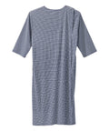Men's Open Back Henley Nightgown